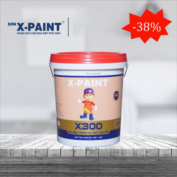 Sơn Siêu Trắng X300 Sơn X-paint Chất Lượng