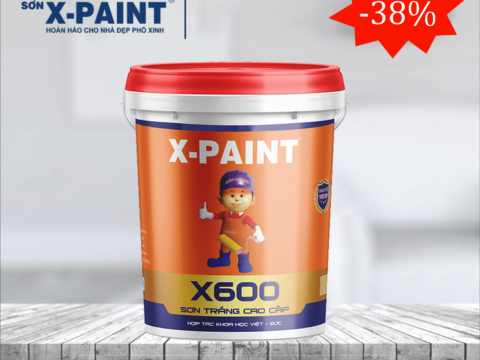 Sơn Trắng Cao Cấp X600 Sơn X-PAINT Giá Tốt