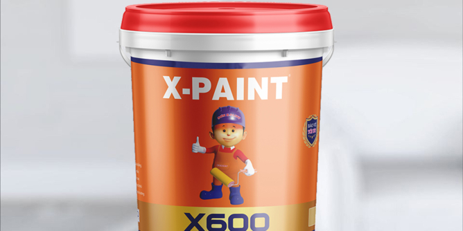 Sơn Trắng Cao Cấp X600 Sơn X-PAINT Giá Tốt