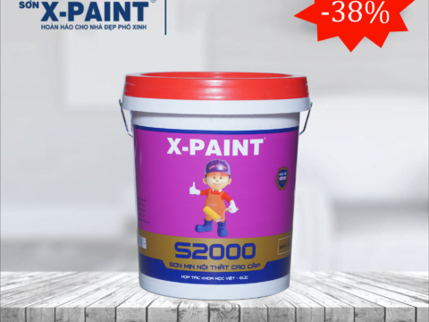 Sơn Mịn Nội Thất Cao Cấp X-PAINT S2000