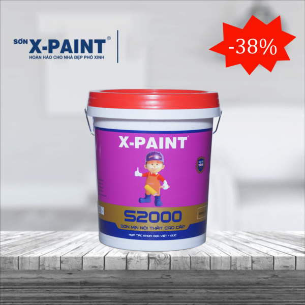 Sơn Mịn Nội Thất Cao Cấp X-PAINT S2000