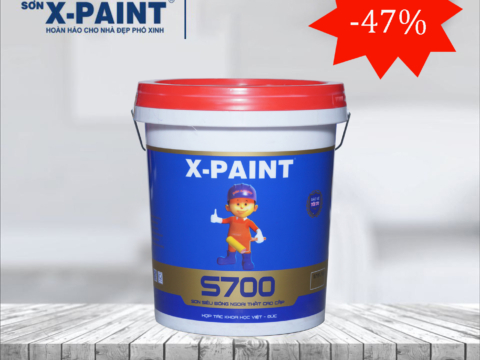 Sơn Siêu Bóng Ngoại Thất Cao Cấp X-PAINT S700